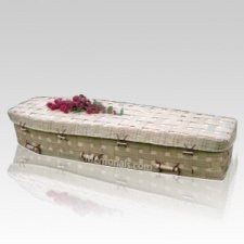 Trellis Bamboo Green Caskets